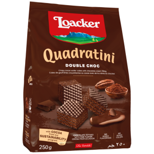 Loacker Quadratini Double Chocolate