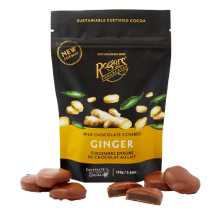 Rogers' Chocolate Covered Fruit & Nuts - Ginger