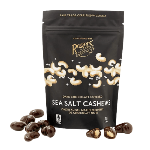 Rogers' Chocolate Covered Fruit & Nuts - Sea Salt Cashews