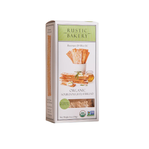 Rustic Bakery Organic Sourdough Crackers Rosemary & Olive Oil