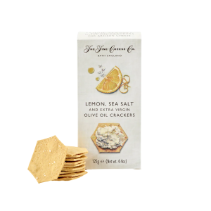 The Dine Cheese Company Crackers Lemon, Sea Salt and Olive Oil