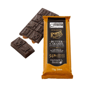 Rogers' Dark Chocolate Bar - Butter Caramel