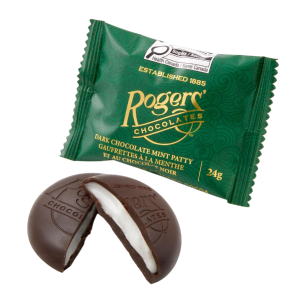 Rogers' Mint Dark Chocolate Patty